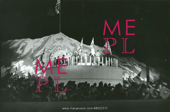 : Closing show of 1960 Scouting Jamboree : Closing show of 1960 Scouting Jamboree