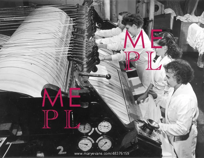 : Cloth production - Factory Workers : Cloth production - Factory Workers