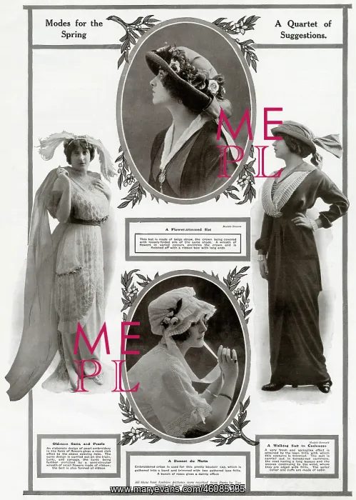 : Clothing for Spring 1913 : Clothing for Spring 1913
