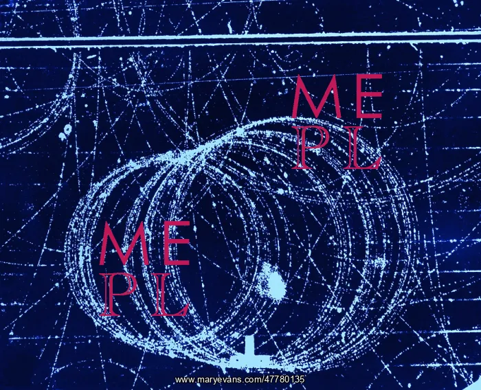 : Cloud Chamber Event, Electron and Positron : Cloud Chamber Event, Electron and Positron