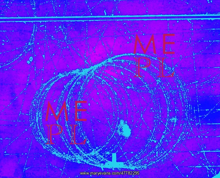 : Cloud Chamber Event, Electron and Positron : Cloud Chamber Event, Electron and Positron