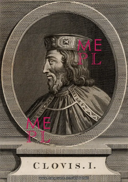 : Clovis or Chlodwig (465-511) Merovingian ruler : Clovis or Chlodwig (465-511) Merovingian ruler