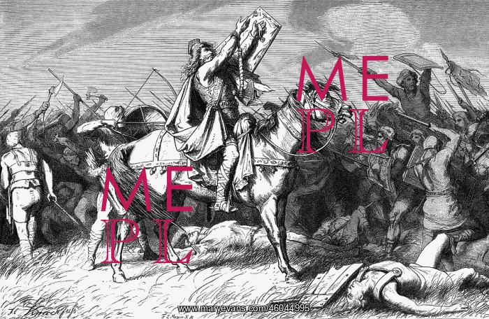 : Clovis I, circa 466 - 27.11.511, King of the : Clovis I, circa 466 - 27.11.511, King of the