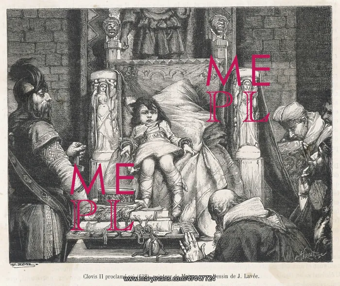 : CLOVIS II PROCLAIMED : CLOVIS II PROCLAIMED