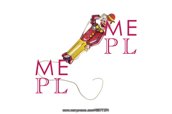 : Clown brooch : Clown brooch