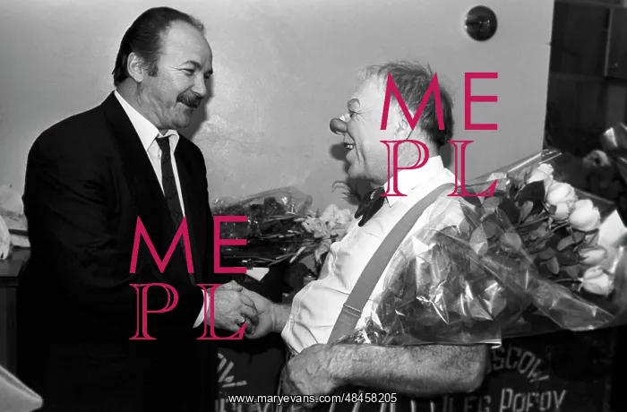 : Clown Oleg Popov, 1990 : Clown Oleg Popov, 1990