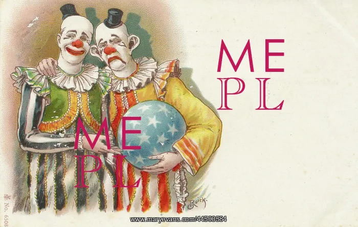 : Clowns with ball : Clowns with ball
