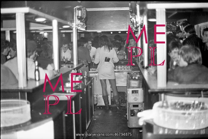: Club U4. In the Viennese Club U4. 1982. Photograph by Nora Schuster : Club U4. In the Viennese Club U4. 1982. Photograph by Nora Schuster