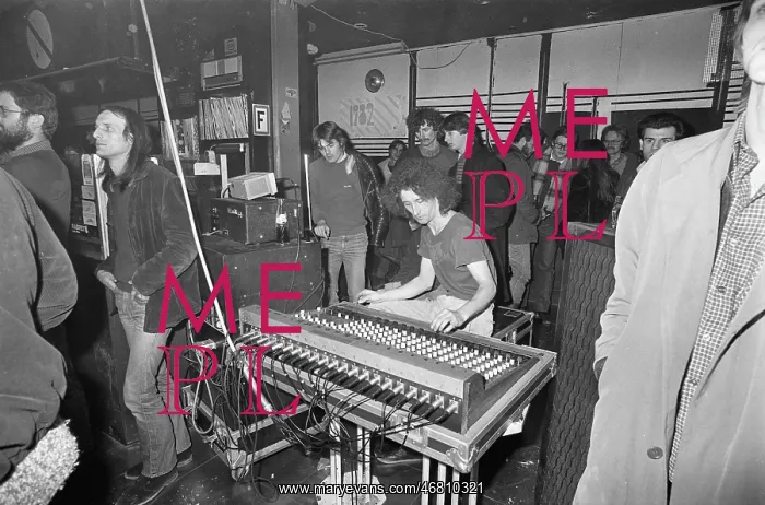: Club U4. In the Viennese Club U4. 1982. Photograph by Nora Schuster : Club U4. In the Viennese Club U4. 1982. Photograph by Nora Schuster