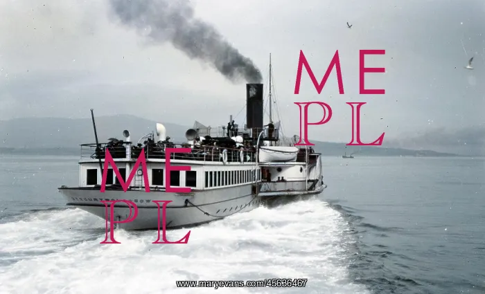 : Clyde paddle steamer Mercury : Clyde paddle steamer Mercury