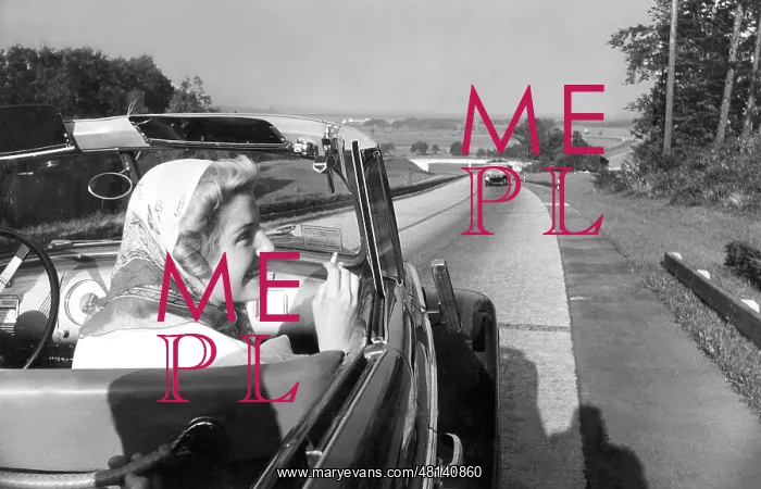 : Co-driver on the Reich highway, 1939 : Co-driver on the Reich highway, 1939