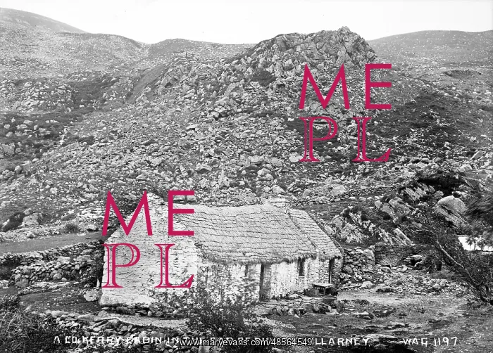 : A Co. Kerry Cabin in the Gap of Dunloe, Killarney : A Co. Kerry Cabin in the Gap of Dunloe, Killarney