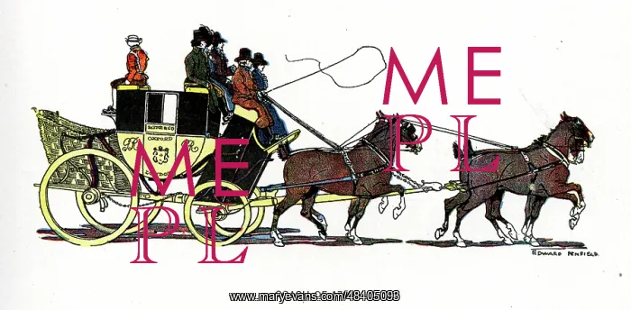  : Coach of 1790 by Edward Penfield