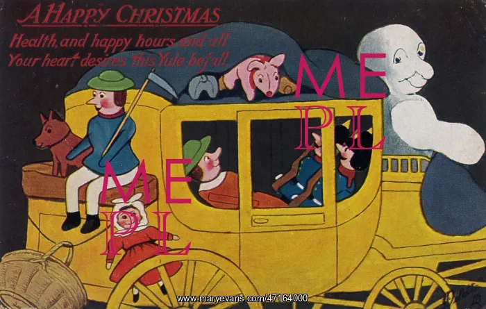  : A coach full of Christmas presents