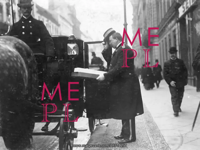 : Coachman in Berlin, 1906 : Coachman in Berlin, 1906