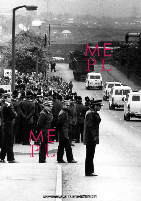 : Coal arriving at Orgreave : Coal arriving at Orgreave
