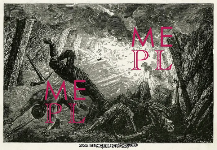 : Coal Mine Explosion 1869 : Coal Mine Explosion 1869
