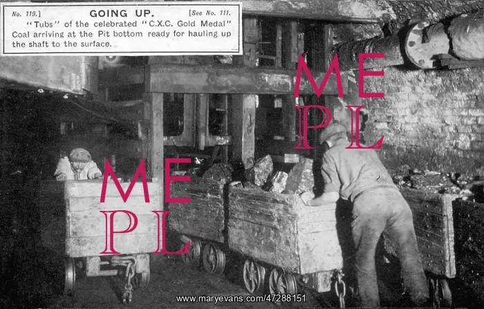 : Coal Going Up - 1910 : Coal Going Up - 1910