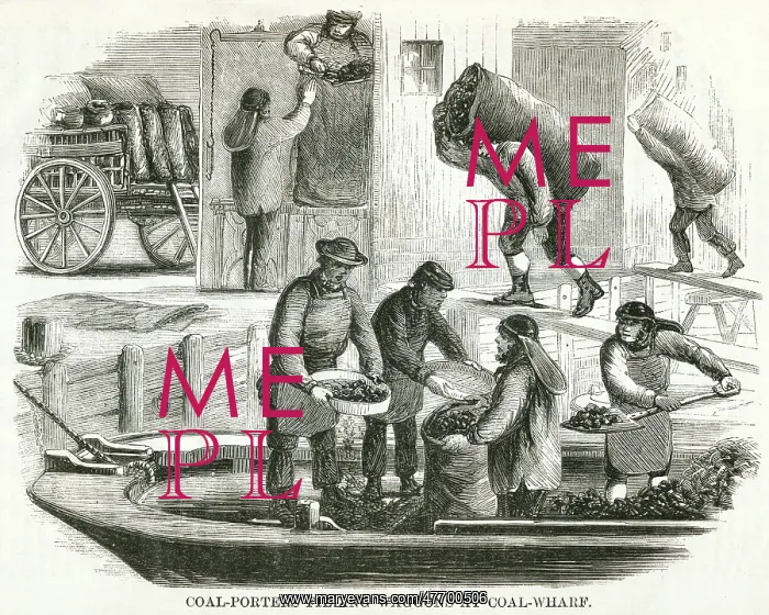 : Coal-porters 1850s : Coal-porters 1850s