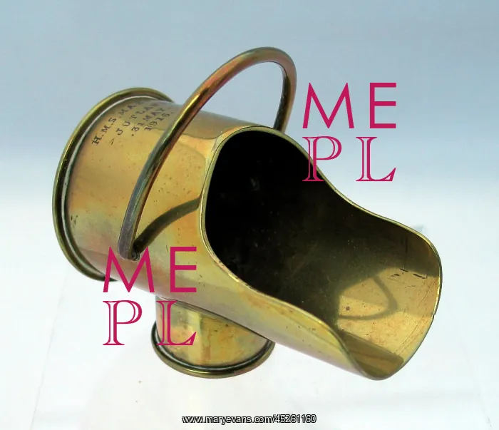 : A coal-scuttle made from two types of shell cases : A coal-scuttle made from two types of shell cases