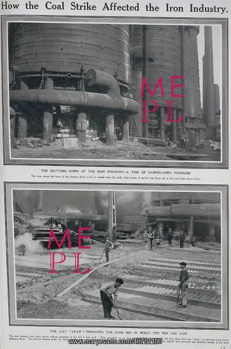 : How the coal strike affected the iron industry : How the coal strike affected the iron industry
