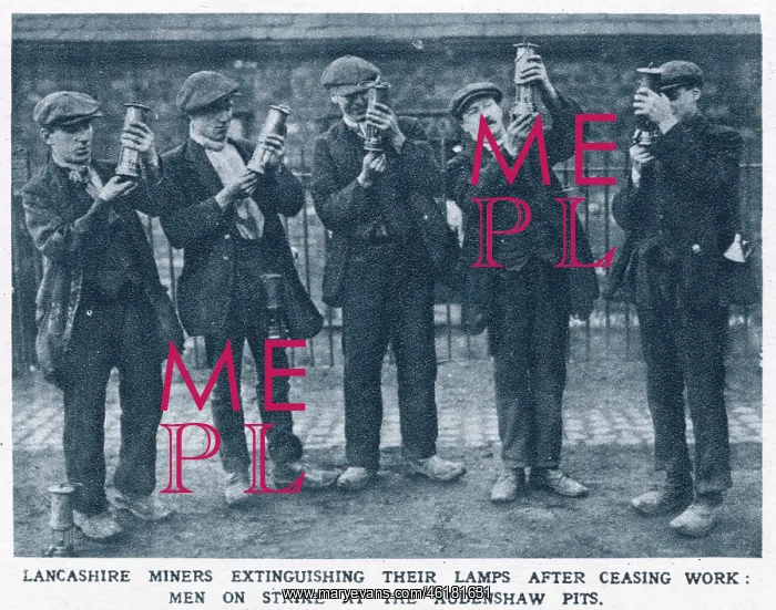 : Coal Strike in Lancashire 1920 : Coal Strike in Lancashire 1920