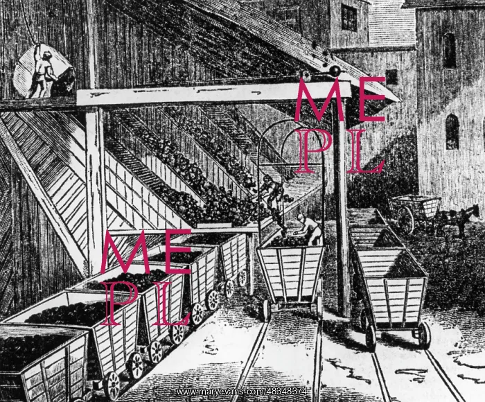 : Coal transport, 1865 : Coal transport, 1865
