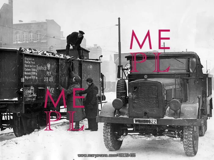 : Coal transport in Berlin, 1940 : Coal transport in Berlin, 1940