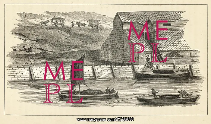 : Coal - Tyne Staith - 1892 : Coal - Tyne Staith - 1892
