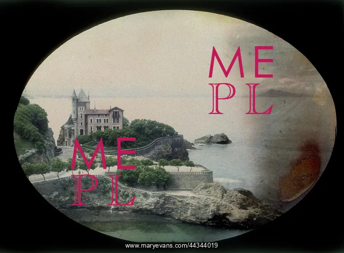 : The coast of Biarritz : The coast of Biarritz