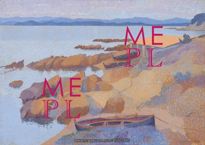 : Coast near Antibes : Coast near Antibes