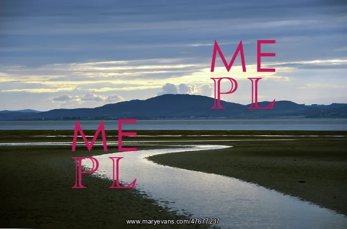 : The coast at Siloth, Cumbria, England at low water : The coast at Siloth, Cumbria, England at low water