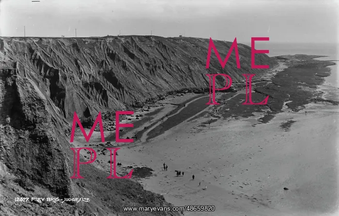 : Coastal Cliffs at Filey : Coastal Cliffs at Filey
