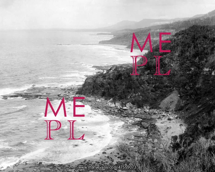 : Coastal scene, Clifton, Illawarra District, Australila : Coastal scene, Clifton, Illawarra District, Australila