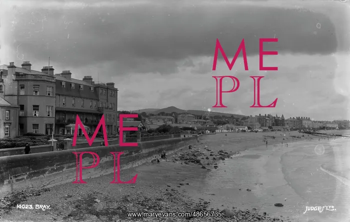 : Coastal View of Bray : Coastal View of Bray