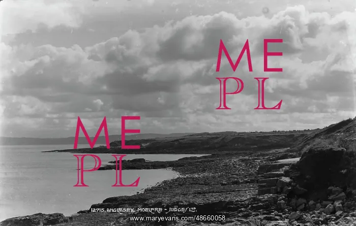 : Coastal View of Moelfre, Anglesey : Coastal View of Moelfre, Anglesey