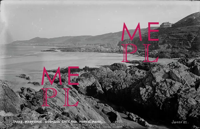 : Coastal View of Morte Point : Coastal View of Morte Point