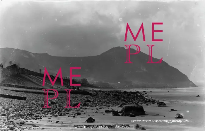 : Coastal View of Penmaenmawr : Coastal View of Penmaenmawr