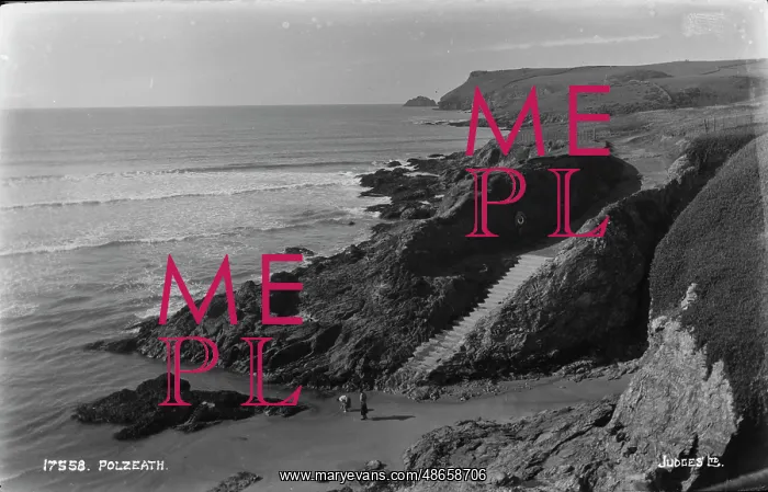 : Coastal View of Polzeath : Coastal View of Polzeath