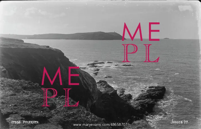 : Coastal View of Polzeath : Coastal View of Polzeath