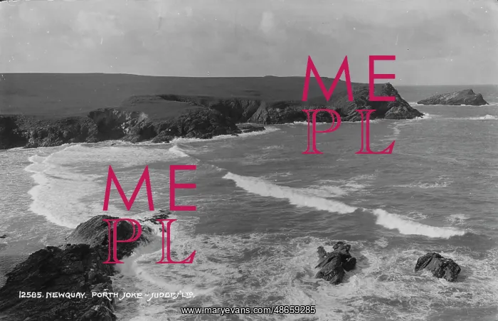 : Coastal View at Porth Joke : Coastal View at Porth Joke