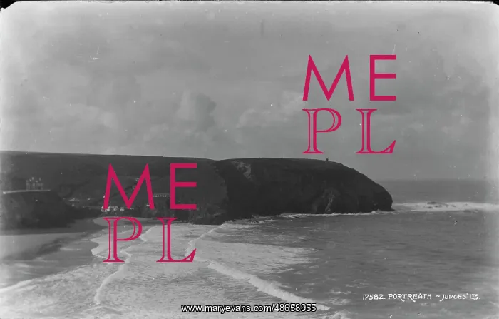 : Coastal View of Portreath : Coastal View of Portreath