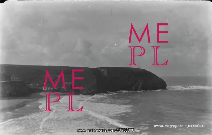 : Coastal View of Portreath : Coastal View of Portreath