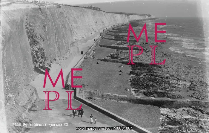 : Coastal View of Rottingdean : Coastal View of Rottingdean