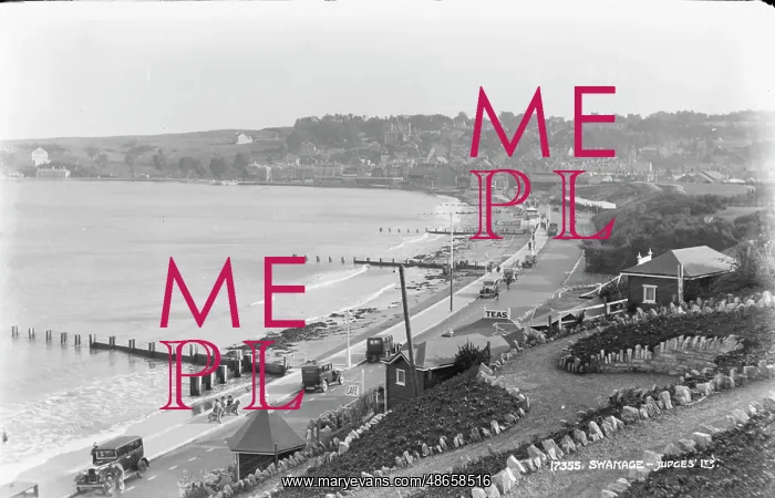 : Coastal View of Swanage : Coastal View of Swanage