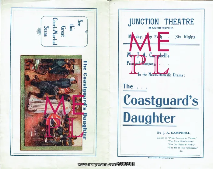 : The Coastguard's Daughter by J. A. Campbell : The Coastguard's Daughter by J. A. Campbell