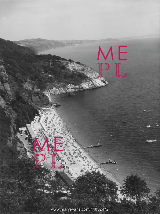 : Coastline from Babbacombe to Teignmouth : Coastline from Babbacombe to Teignmouth