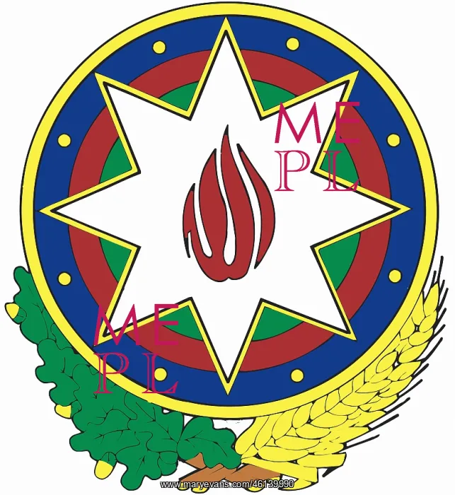 : Coat of arms, Azerbaijan : Coat of arms, Azerbaijan