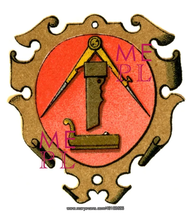 : Coat of arms, Germany, carpenters : Coat of arms, Germany, carpenters