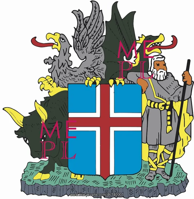 : Coat of arms, Iceland : Coat of arms, Iceland